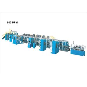 Buy cheap CE SAP Spray 6M Height 800PPM Baby Diaper Machinery from wholesalers