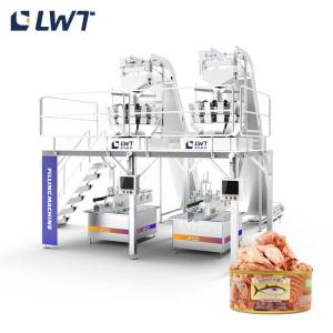 Buy cheap Automatic Tuna Filling Machine with PLC Control 20-40 Bottles/Min from wholesalers