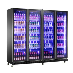 Buy cheap Supermarket Display Refrigerator Beer Fridge Upright Drink Beverage Cooler from wholesalers