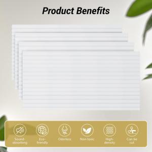 Buy cheap Modern Double-Layer Decorative Acoustic Wall Panel Polyester Fiber Sound Insulation for Hotels with Graphic Design Solution from wholesalers