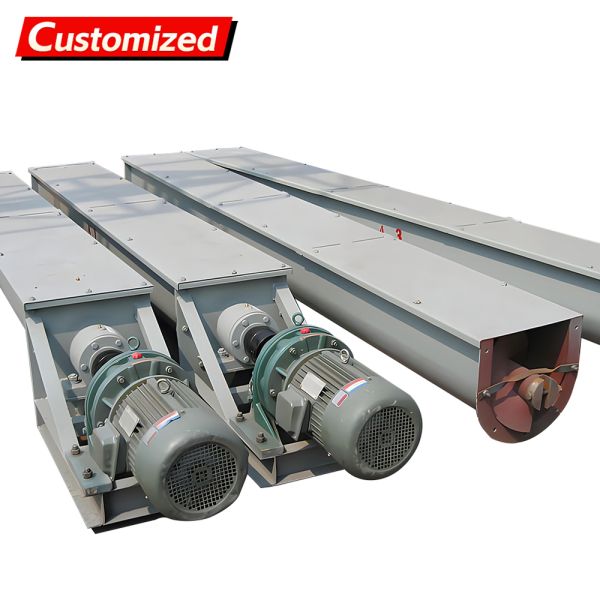 Buy cheap Custom U-Shaped Screw Conveyors Screw Feeders Shaftless Tubular Sludge, Cement, Dry Powder Carbon Steel & Stainless Steel Screw Conveyors Low-Cost from wholesalers