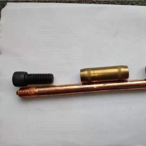Buy cheap Lightning Copper Rod Electrode Earthing System  1.8m from wholesalers