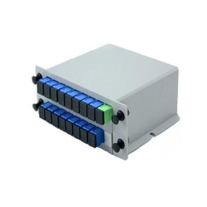 Flexible 1x32 Plc Splitter , Rack Mount Plc Splitter With SC/APC Connector