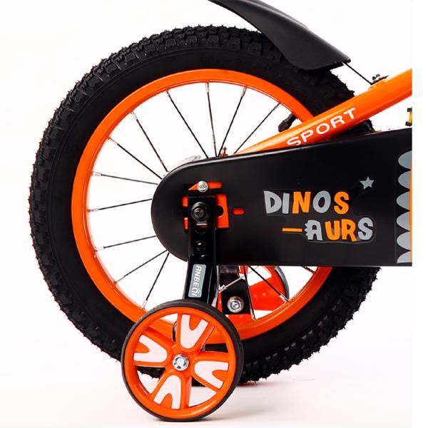 Adjustable Seat Childrens Bike With Pneumatic Tires And 4-Wheel Design