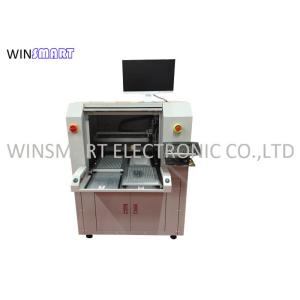 Buy cheap Dia 0.8mm Routing Bit PCB Router Machine , PCB Cutting Machine 0.01mm Repeatability Precision from wholesalers