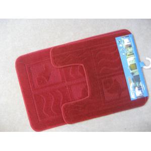 Buy cheap Washable and durable scarlet Microfiber bath mat OBM-003 product