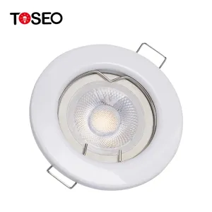 Buy cheap 90mm X 90mm Aluminium Gu10 Downlight Fitting For Pathway from wholesalers