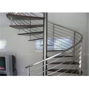 Buy cheap Prefabricated Spiral Staircase Timber Treads Stair For Indoor from wholesalers