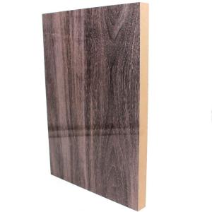 Buy cheap Scratch Resistant Wardrobe High Gloss MDF Panels With PET Film from wholesalers