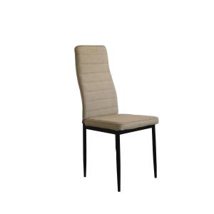 Buy cheap Horizontal Lines 96CM Height Fabric Upholstered Dining Chairs from wholesalers