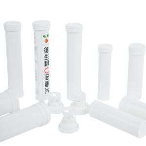 Buy cheap Dry Offset Effervescent Tablet Tube Bottle for Vitamin C Packaging from wholesalers