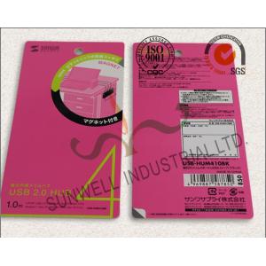 Buy cheap High End Electronics Packaging Boxes Matt Varnish Finished Custom Fastness from wholesalers