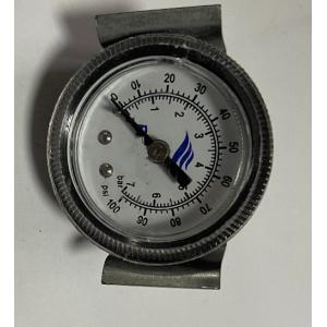 Water Oils Gas Test Manometer 2" 4" Panel Mount Air Pressure Gauge 1/4 Bsp For