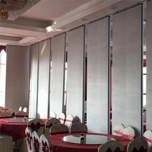 China Operable Wall Folding Movable Acoustic Partition Wall Divider Sliding Partitions on sale