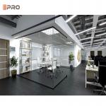 Buy cheap Building Tempered Clear Glass Modern Office Partitions Frosted Glass Wall Partition from wholesalers