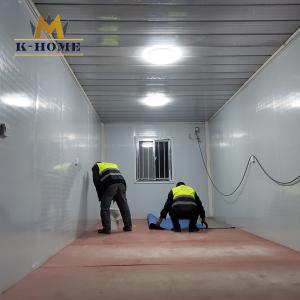 Buy cheap L300cm Modular Portable Accommodation Container Prefabricated Army Camp from wholesalers