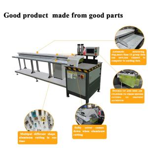 Buy cheap Wood Slab Cutting Machine 220V Automatic Measuring Stop Aluminum Tube from wholesalers