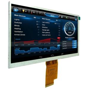 Buy cheap 50pin RGB TFT LCD Display 7 Inch TFT LCD Module 1024x600 LCD For Home Automation product