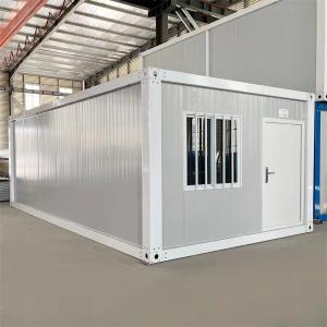 Galvanized Steel Frame Prefab Container Home With Weather Resistant Materials