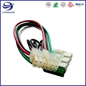 Industrial Wire Harness with 5557 4.2mm 2 Rows Crimp Connector