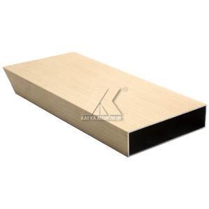 Buy cheap White Extruded Aluminum Square Tube / Aluminum Extrusion Profiles Alloy Profile from wholesalers