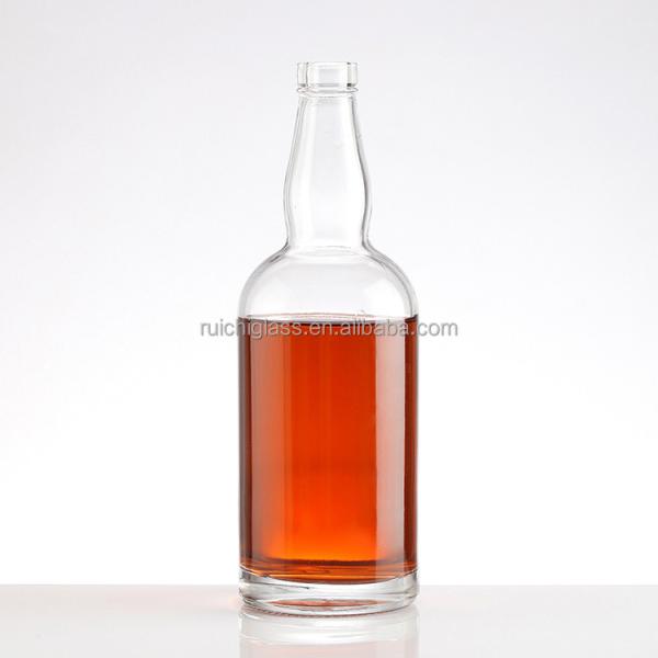 Buy cheap Empty Glass Bottles for Vodka Whisky Industrial Beverage Surface Handling Hot Stamping from wholesalers