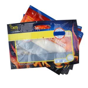 Buy cheap Roast Chicken CMYK 120mic Stand Up Zipper Bags Gravure Printing from wholesalers