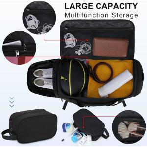 Big Size 40L Waterproof Toiletry Travel Bag With Large Pocket And Shoe