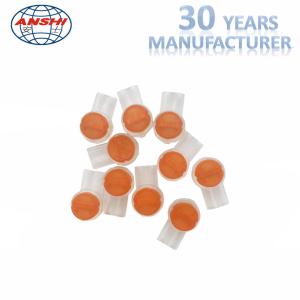 Double Pin Connector Wire Connectors , Yellow Lid 3M Connector UY2 Connector