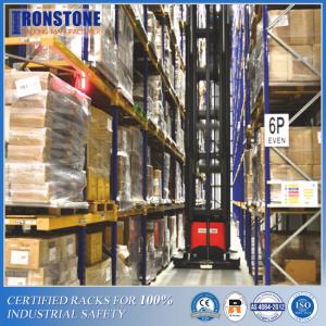 Buy cheap Compact VNA Pallet Racking System With Excellent Cubic Area Utilization from wholesalers