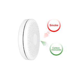 Buy cheap Combination Smoke CO Alarm With Test Button Photoelectric Smoke Alarm Detector from wholesalers
