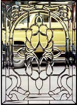 Quality clear beveled decorative glass panels for sale