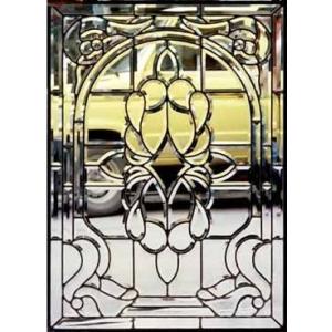 Buy cheap clear beveled decorative glass panels from wholesalers