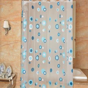 BPA Free PEVA Stylish Waterproof Shower Curtain Environmentally Friendly