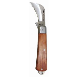 Buy cheap High Carbon Steel Harvesting Sickle Shaped Folding Sickle Knife Heat Treatment from wholesalers
