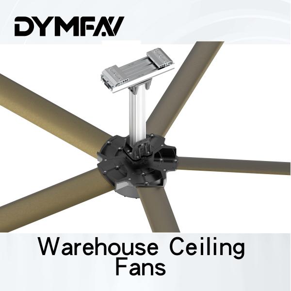 Buy cheap 2.5m Warehouse HVLS Fan Workshop DC Motor Industrial Big Ceiling Fan from wholesalers