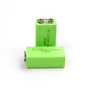 Buy cheap Lithium Iron Emergency Light Lithium Battery 500mAh 9V With USB from wholesalers