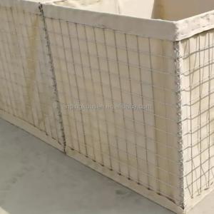 Galvanized Gabion for Green Defensive Barriers Processing Service Cutting