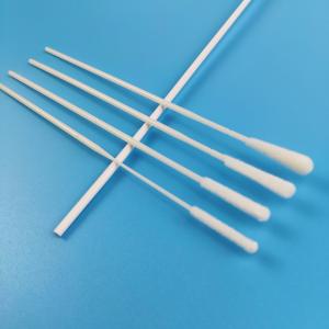 15cm EO Sterile Flocked Nylon Nasal Specimen Collection Swabs With Breaking