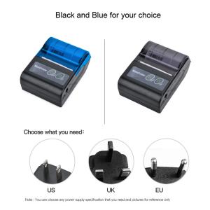 Buy cheap Bluetooth 58mm Thermal Receipt Printer Portable Mini Ticket Printer lithium battery from wholesalers