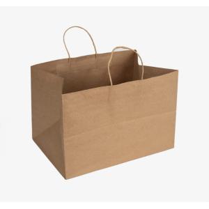 Buy cheap takeout kraft packaging bag with handle from wholesalers