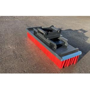 China Custom Size Forklift Brush With Excavator on sale