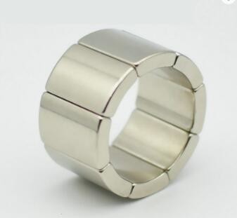 Buy cheap Wind Turbine Permanent Arc Segment Samarium Cobalt Magnets For Generator Sm2Co17 from wholesalers