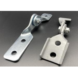 Buy cheap Electrical Zinc Seismic Hinge slotted Channel Fitting Brackets from wholesalers
