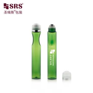 PETG Unique Design Shape PCR Roll On Bottle Customize Color Eye Serum Liquid