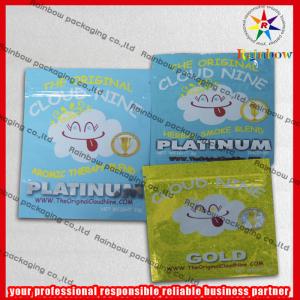 Buy cheap Cloud 9 Herbal Incense Zip Plastic Bags With Zipper For Home from wholesalers