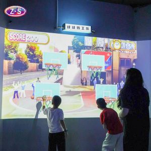 Buy cheap Vibrant Interactive Wall Projection With Double Interactive Effects Leisure Activities from wholesalers