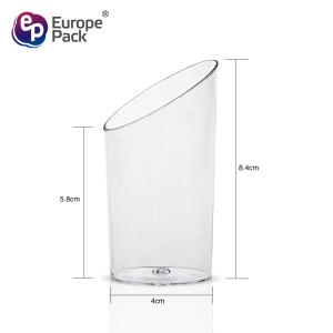 Buy cheap EPK new design special shape 70ml disposable plastic pudding cup from wholesalers