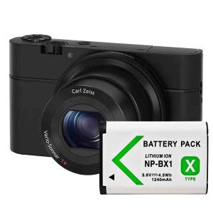 Buy cheap 1240mAh 4.5V Rechargeable Battery for Sony DSC-RX100 DSC-WX500 DSC-HX400 ZV-1 Camera from wholesalers
