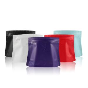 Buy cheap Diamond Printed Matt Black 150g Coffee Foil Bag product